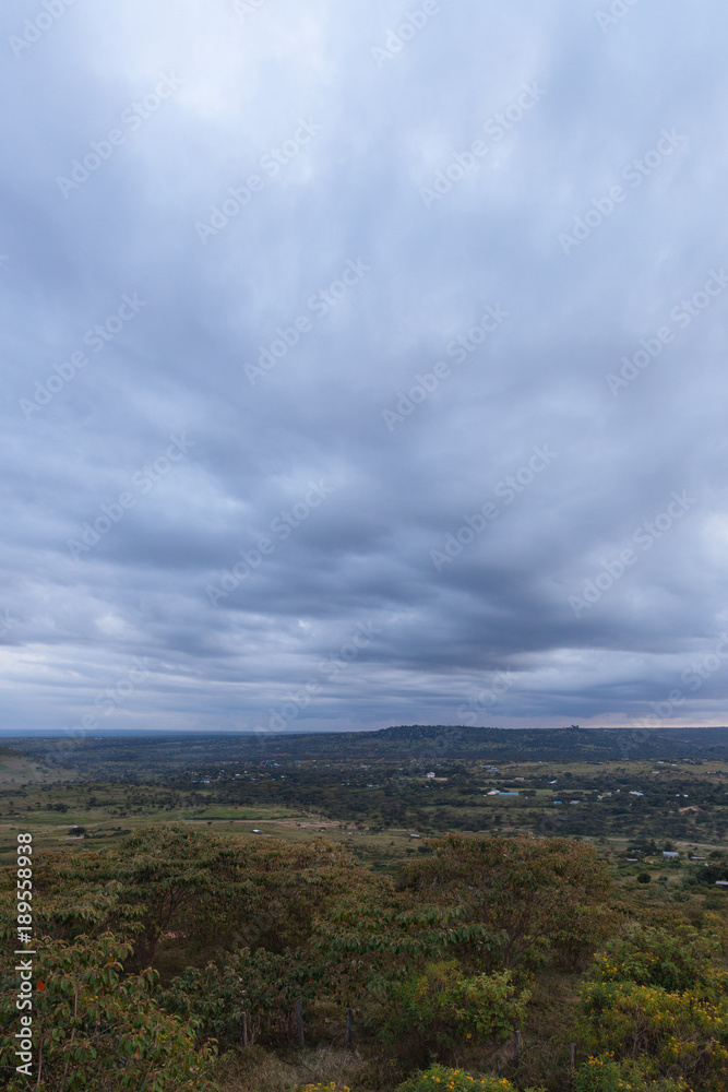 Landscape in Kenya