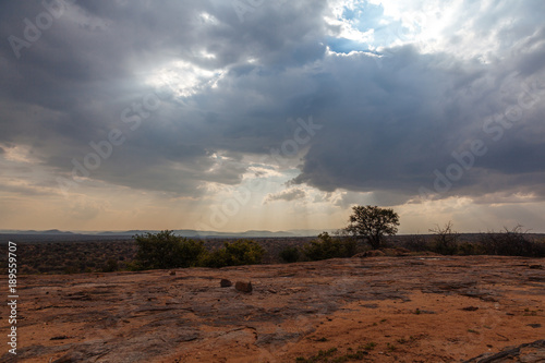 Landscape in Kenya,