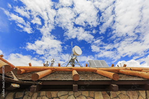 Roof of the Alpine Visitors Center