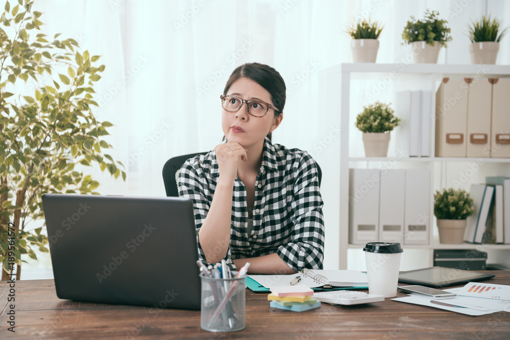 pretty young business woman worker working at home pretty young business woman worker working at home