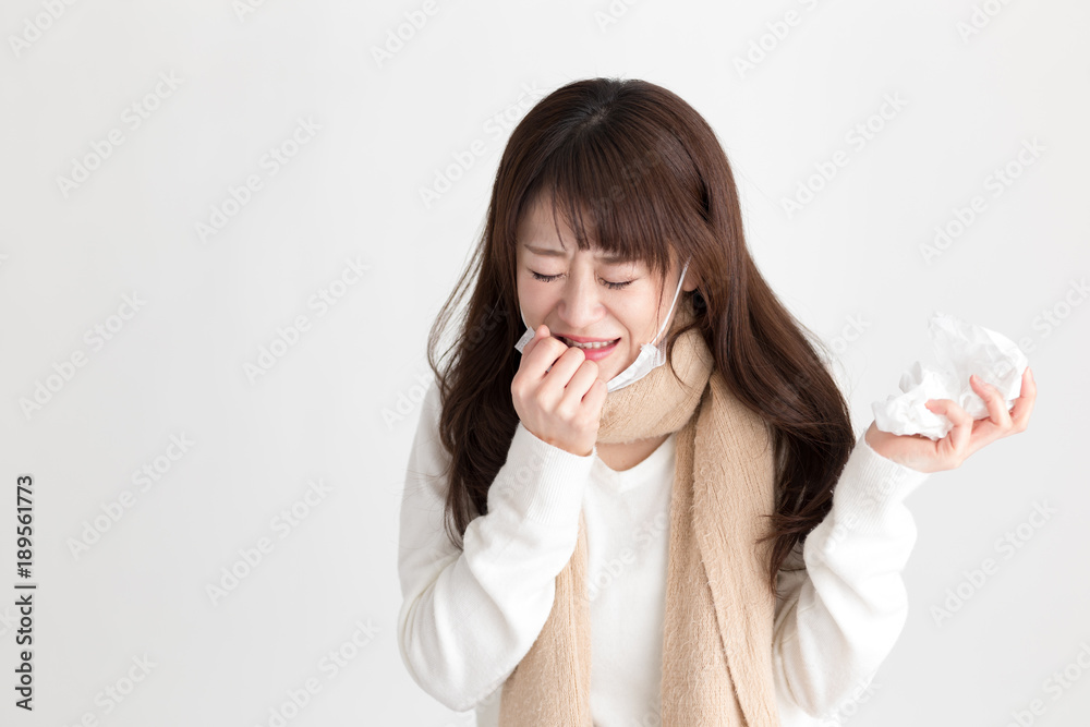 体調不良・女性 体調不良・女性