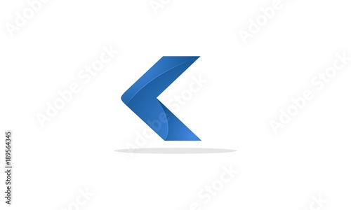 Free Download Letter K Arrow Modern Business Technology Logo, Letter K logo icon design template elements. Initial letter K logo with arrow icon - GFXLoad