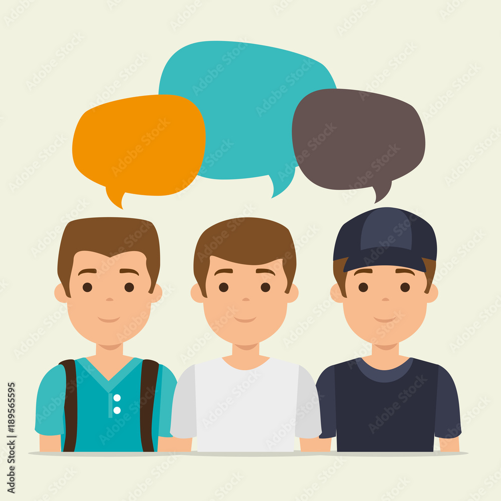group of milennials generation young people group of milennials generation young people