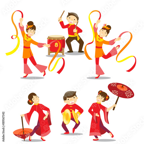 Chinese new year celebrations