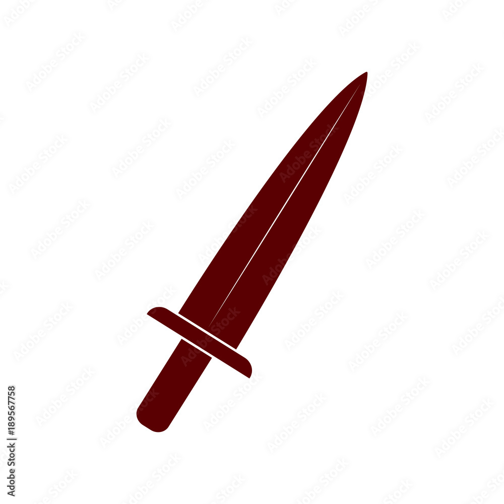 Abstract weapon silhouette Abstract weapon silhouette