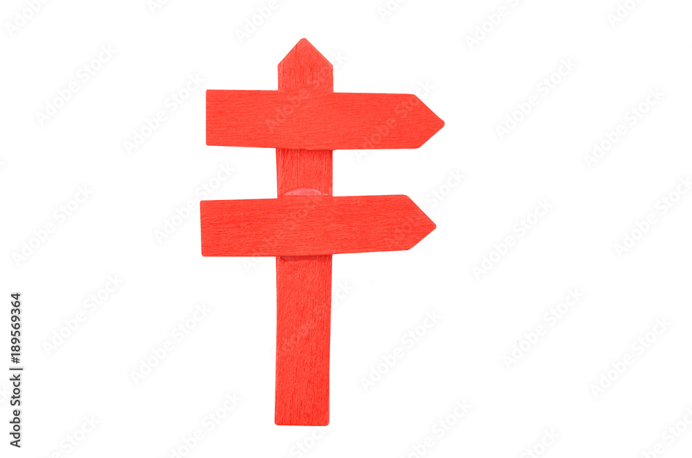 Obraz premium Vintage wooden signboard