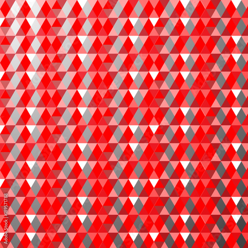 vector red hexagon light seamless pattern