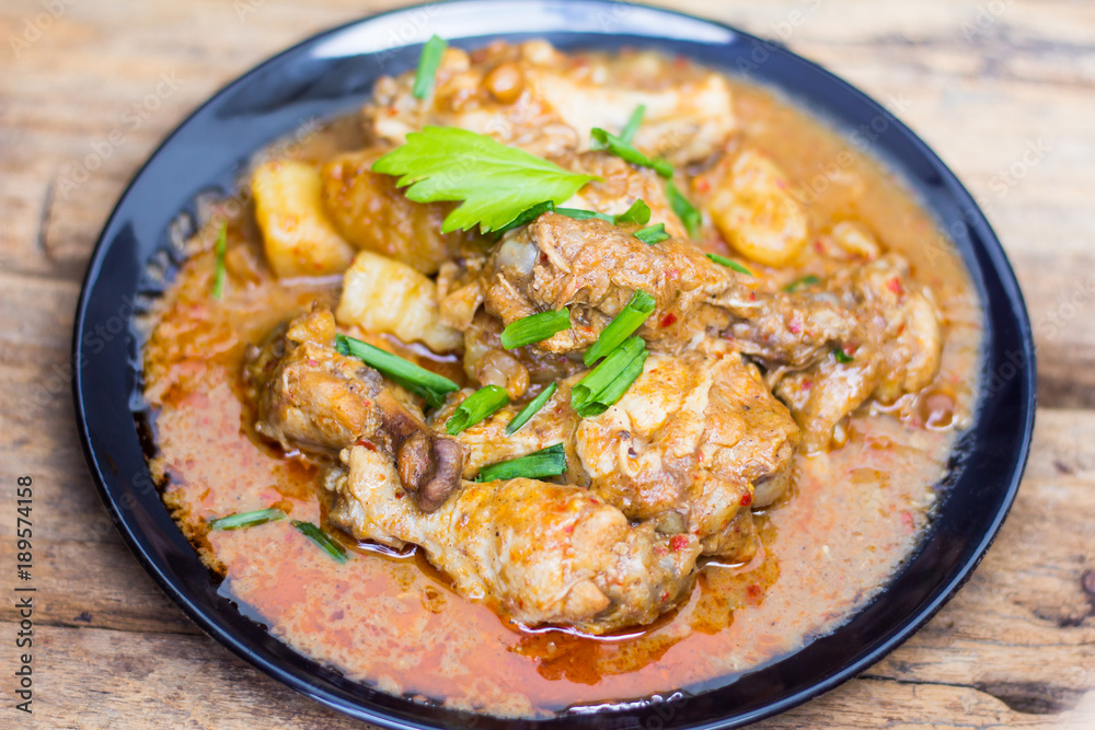 Chicken Mussaman Curry Chicken Mussaman Curry