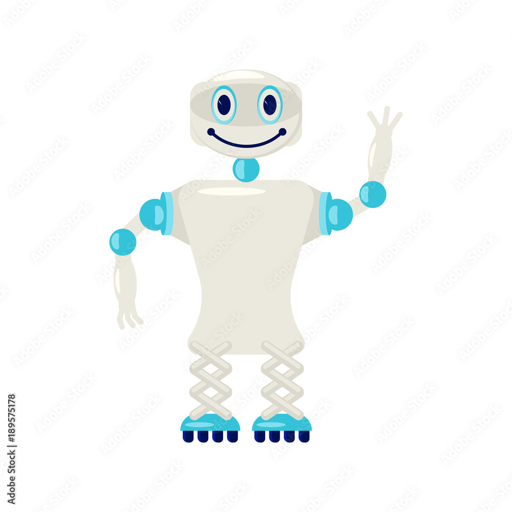 Cartoon Cute chat bot Cartoon Cute chat bot
