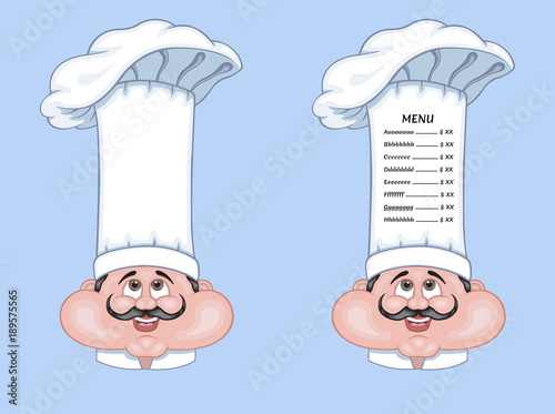 Chef Hat Menu
