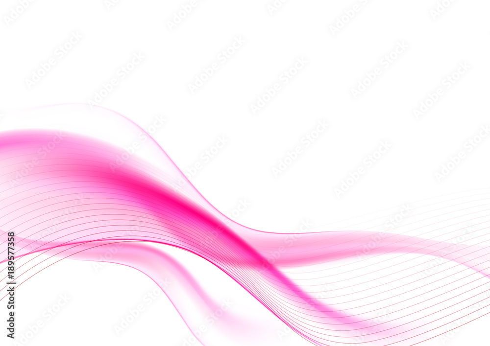 Curve and blend light pink abstract background 001