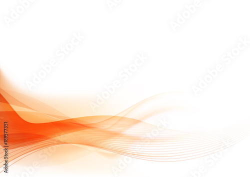 Curve and blend light Orange abstract background 004