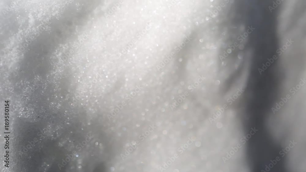 snow drift close-up. the snow shines in the sun snow drift close-up. the snow shines in the sun