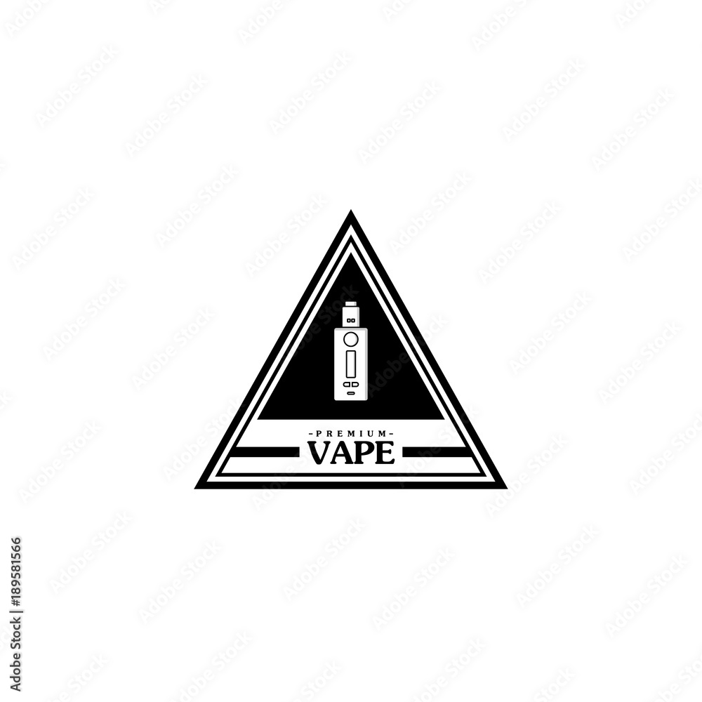 electric cigarette personal vaporizer e-cigarette retro label badge electric cigarette personal vaporizer e-cigarette retro label badge