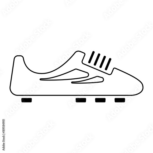 Fußballschuh - Icon (Weiß)