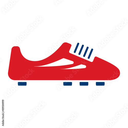 Fußballschuh - Icon (Rot)