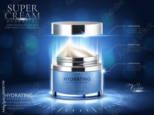 Hydrating cream ads