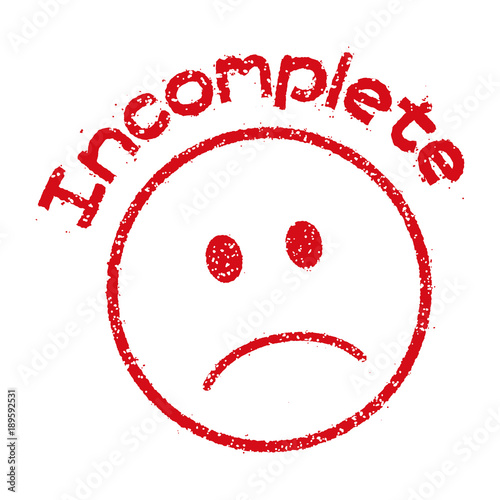 emoticons / face stamp icon with text  for educational use etc.  (Incomplete)