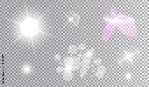 Cosmic white light effects set