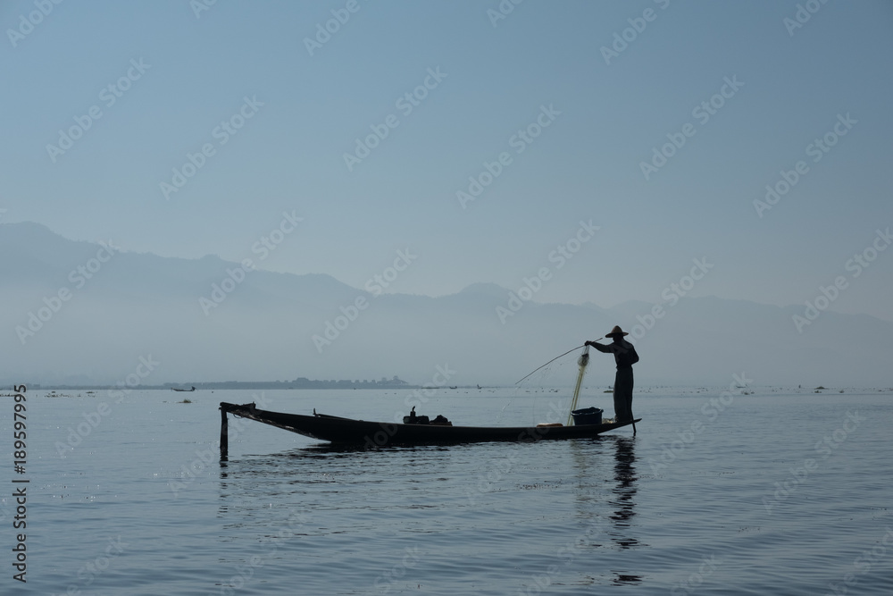 Traditional fisherman