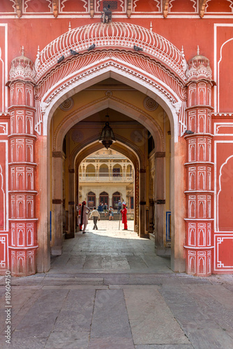 Diwan-i-Khas in City Palace of Jaipur, Rajasthan