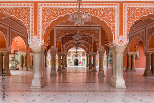 Diwan-i-Khas in City Palace of Jaipur, Rajasthan