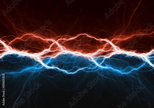Fire and ice plasma power, electrical lightng bolt