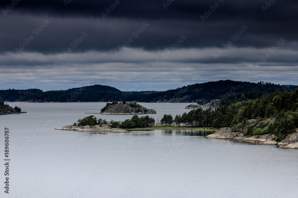 Fototapeta premium Island in Sweden