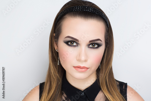 black smoky eyes