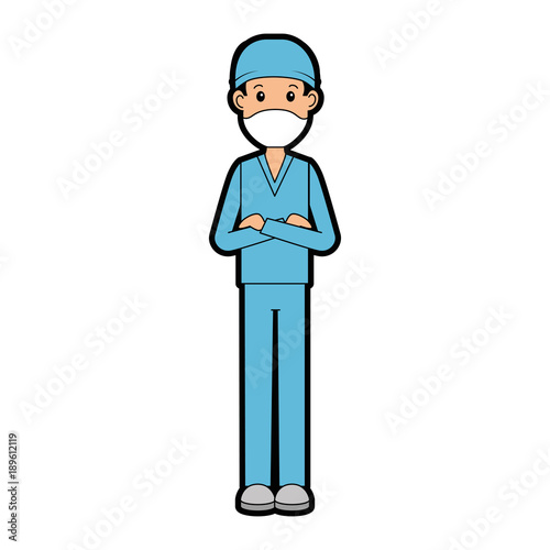 surgeon doctor avatar character icon