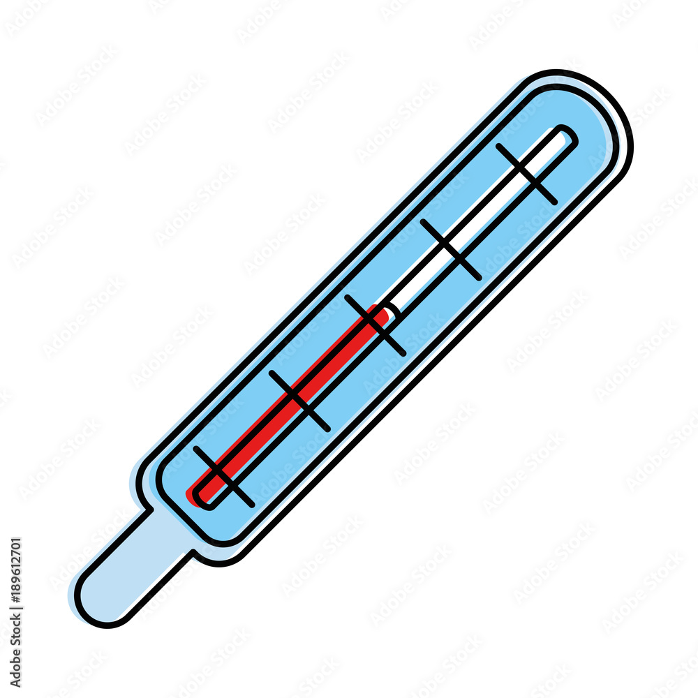 termometer medical isolated icon termometer medical isolated icon