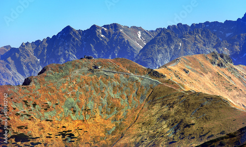 Poland, Tatra Mountains, Zakopane - Goryczkowa Valley, Kasprowy Wierch Beskid, Koscielec, Granaty peaks and High Tatra in background © Art Media Factory