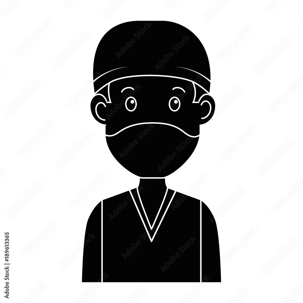 surgeon doctor avatar character icon