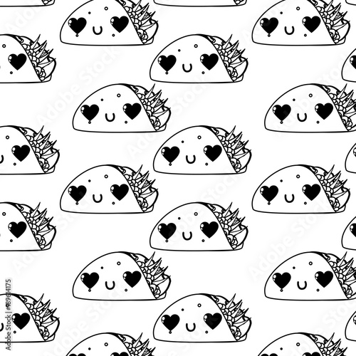 Isolated burrito design