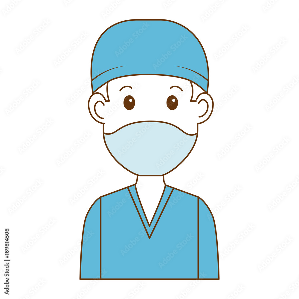 surgeon doctor avatar character icon surgeon doctor avatar character icon