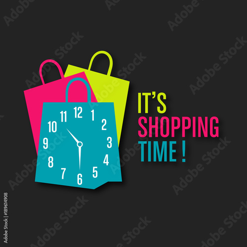 it's shopping time