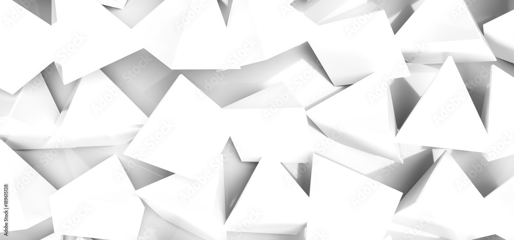 3D Rendering Of Abstract Pyramid Backgroud Top View 3D Rendering Of Abstract Pyramid Backgroud Top View