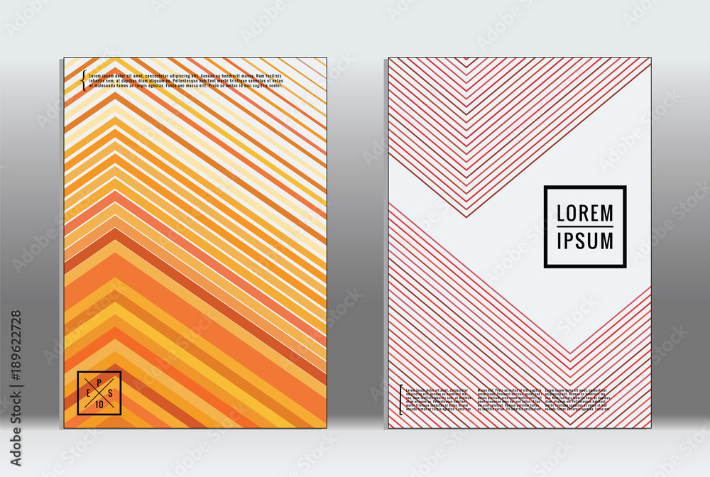 Vector graphic geometric covers. Vector graphic geometric covers.