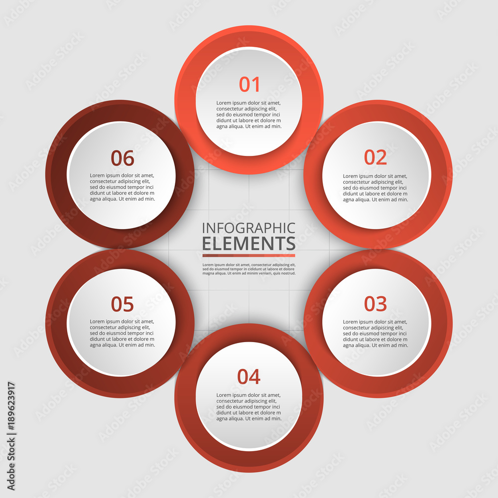 Vector infographic template Vector infographic template