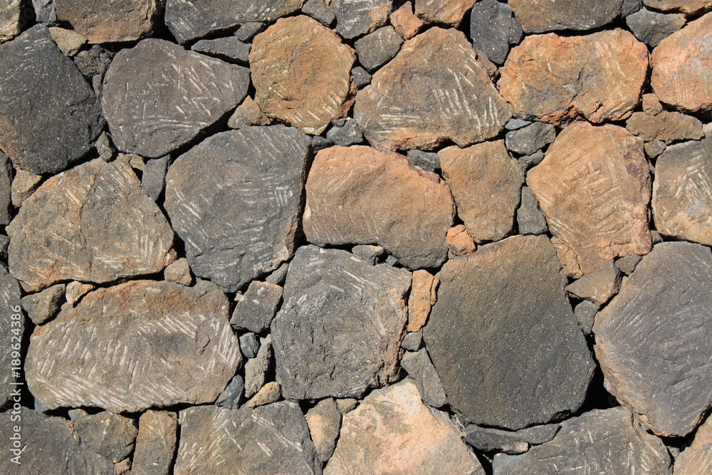 Fototapeta premium Steinmauer