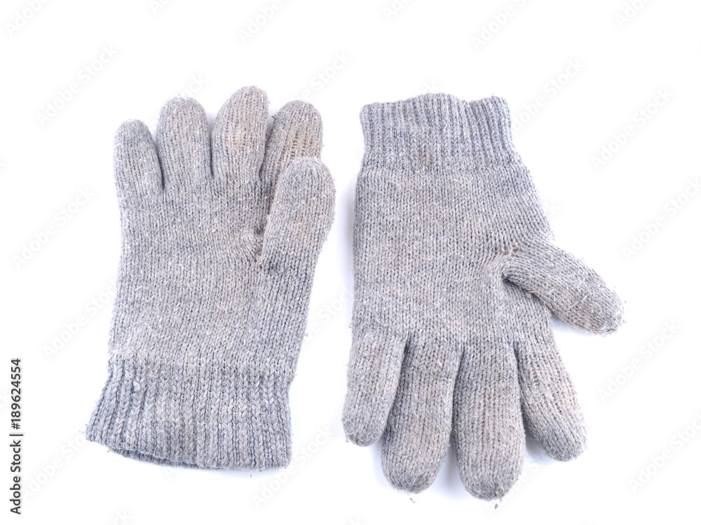 gloves on a white background gloves on a white background