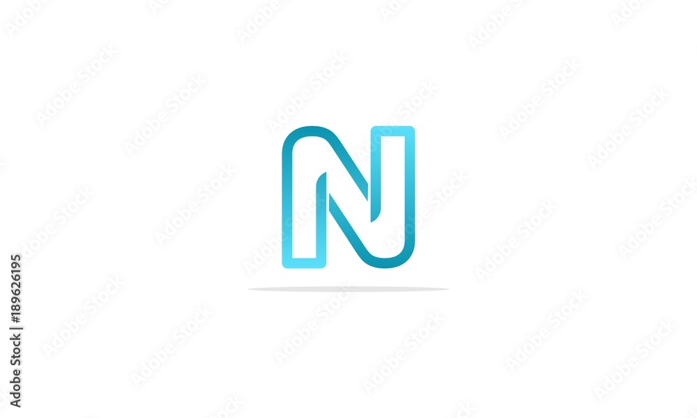 N Monogram Outline Creative Abstract Business Modern Logo, N alphabet letter logo icon N Monogram Outline Creative Abstract Business Modern Logo, N alphabet letter logo icon