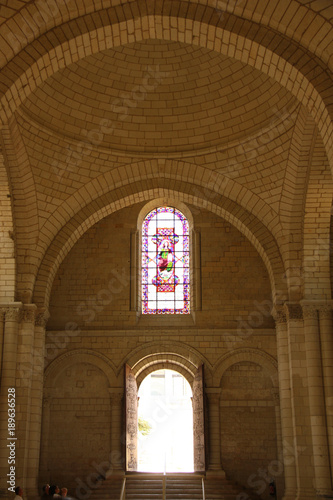 Voûtes de l'église abbatiale de Fontevraud, France © JFBRUNEAU