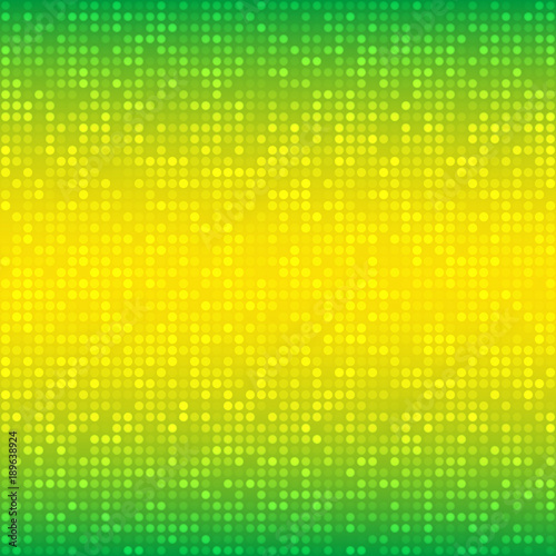 Abstract Background using Brazil flag colors. Vector illustration. 