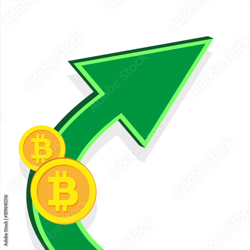 Peil nach oben mit Bitcoin