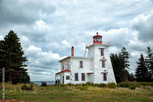 Blockhouse lighthouse in Prince Edward island