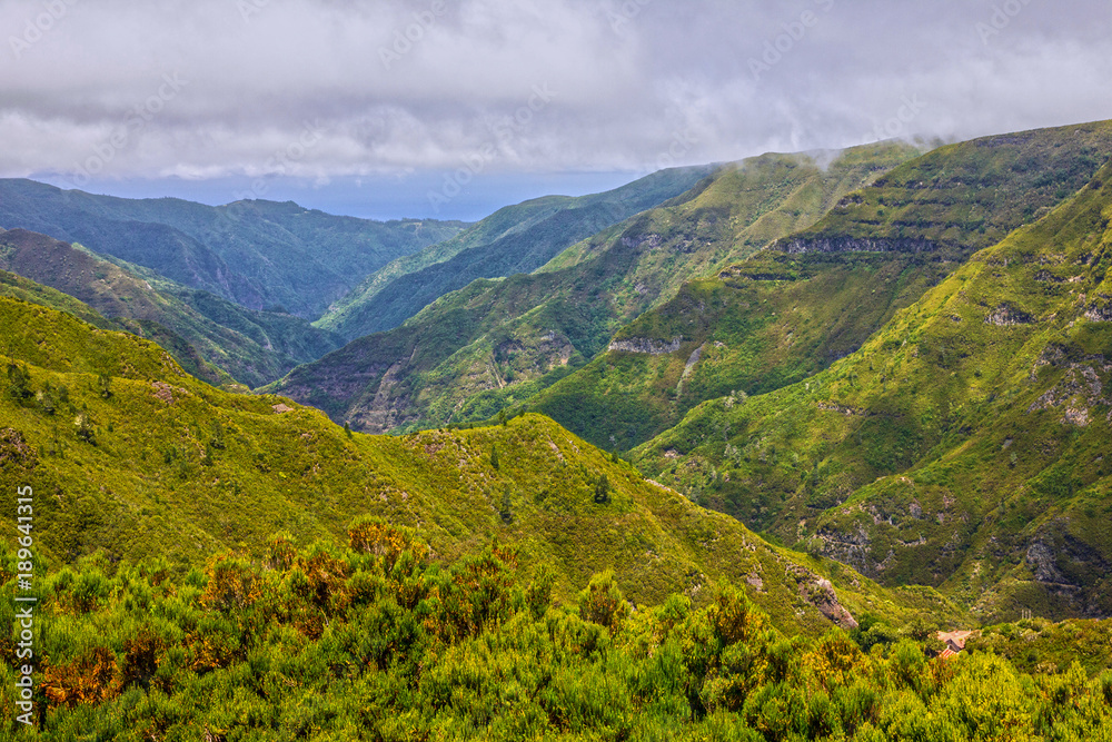 Madeira island natural landscape, Portugal Madeira island natural landscape, Portugal