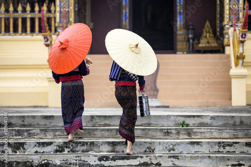 Canvas Print Thailand Buddhist culture of Asian.