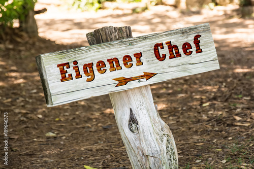 Schild 263 - Eigener Chef