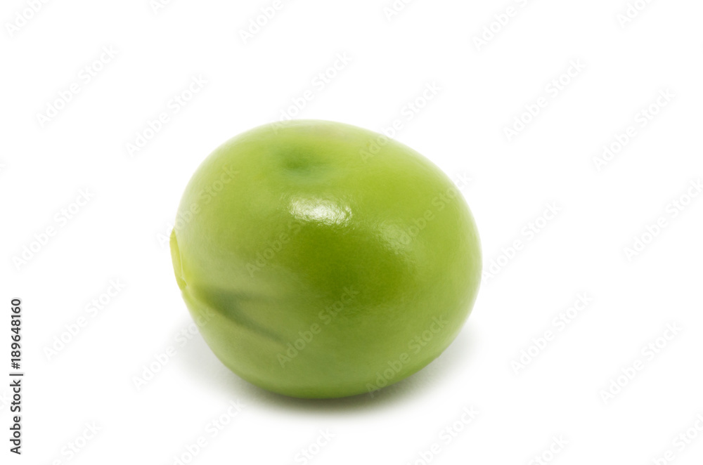 Green peas isolated on the white background Green peas isolated on the white background